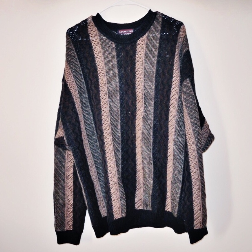 🔥ROUNDTREE & YORK | XL vintage grandpa sweater